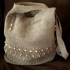 Woven Bucket Bag